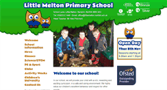 Desktop Screenshot of littlemeltonprimaryschool.co.uk